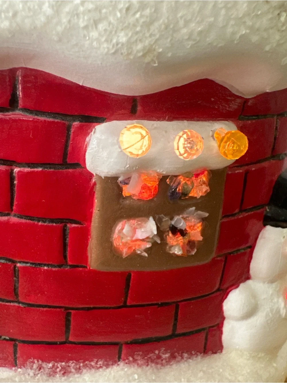 Vintage Hand Painted Ceramic Christmas Igloo